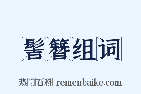 髻簪组词是什么意思的图片